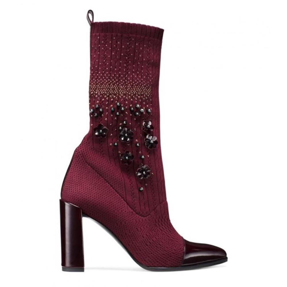 ๐ธ๐ Stuart Weitzman โฆ Sock Hop Embellish Boot โฆ - Picture 2 of 8